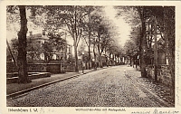 AK - Werthmühlen-Allee / Münsterstr.  mit Amtsgericht - Um 1910